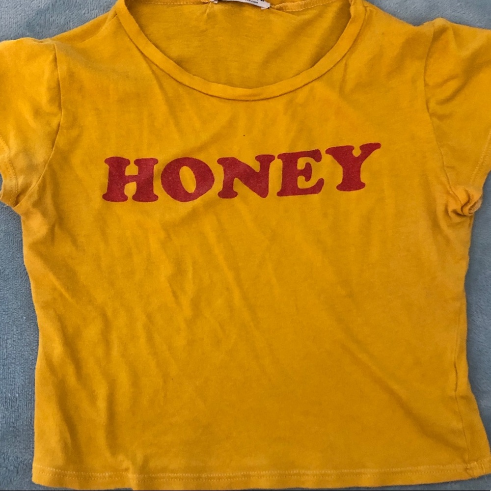 ‘Honey’ crop-top